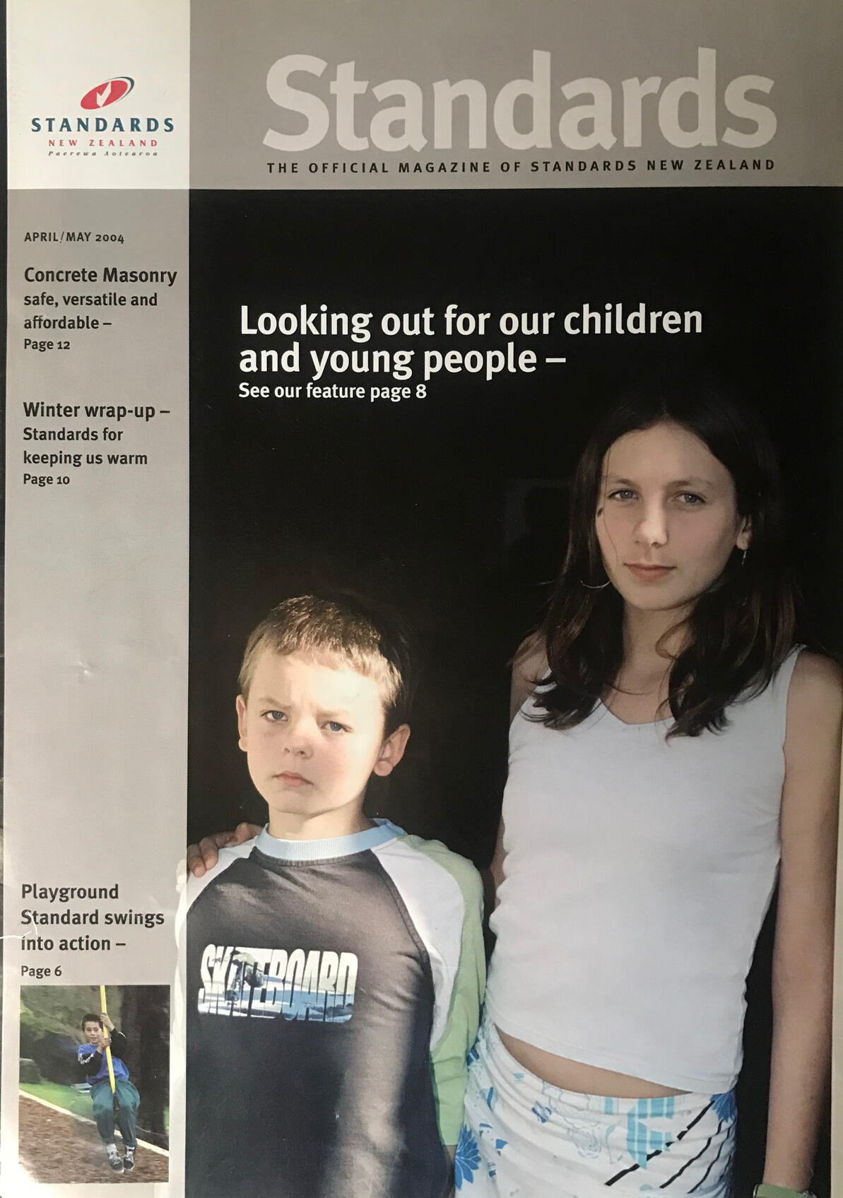 Standards magazine cover.